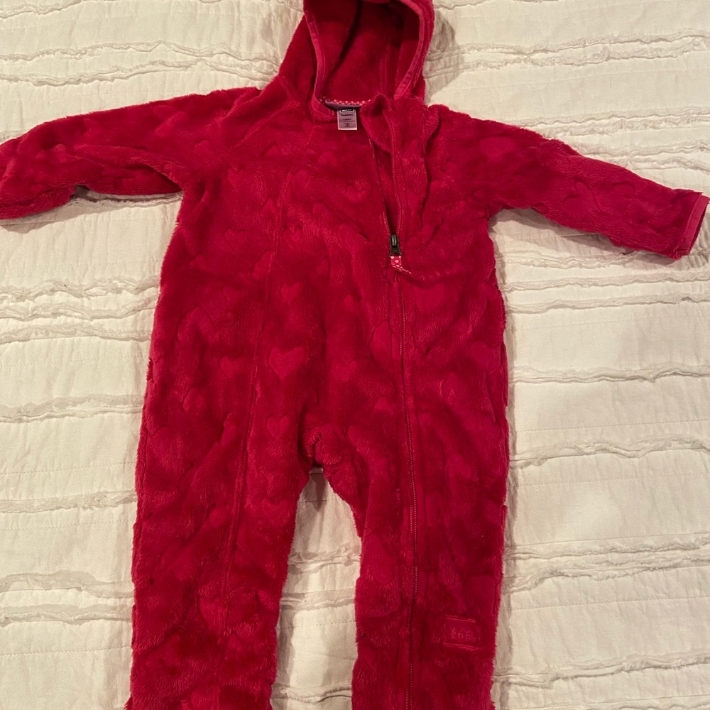 REI winter romper.